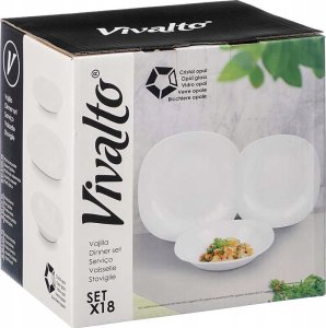Vivalto Zestaw obiadowy dla 6 osób OPAL, 18 elementów 4