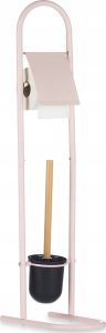 Berilo Metalowy stojak na papier toaletowy i szczotkę FRESHY z bambusowymi elementami 3