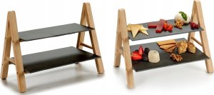 Kinvara Patera 2-poziomowa z łupku kamiennego MONOLIT, 26 x 38 cm 3