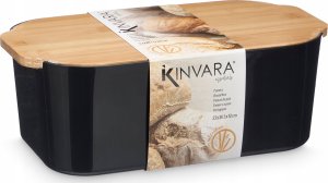 Chlebak Kinvara Chlebak z bambusową pokrywką VALIS, 4,5 l 4