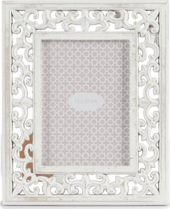 Ramka Giftdecor Ramka na zdjęcia w drewnianej, zdobionej ramie LIRA, 22 x 27 1