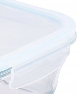 Vivalto Szklany pojemnik na żywność hermetyczny LUNCH BOX, 2,8 l 2