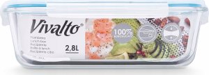 Vivalto Szklany pojemnik na żywność hermetyczny LUNCH BOX, 2,8 l 3