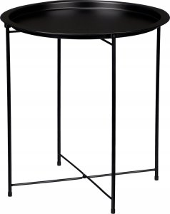 Giftdecor Stolik kawowy okrągły MESA metalowy, Ø 47 cm 1