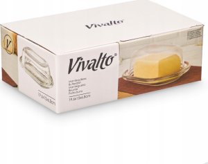 Maselniczka Vivalto Szklana maselniczka, 19,6 x 15 x 6,8 cm 4