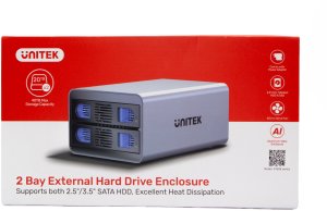 Kieszeń Unitek RAID do dysku SATA 2.5''/3.5'' – 4 tryby, 40TB, 5Gb/s 18