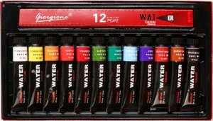 LeanToys Zestaw Farb Akrylowych W Tubce 12 Kolorów LEAN Toys 4