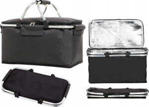 LeanToys Termiczny Izolowany Koszyk Piknikowy Składany 30l LEAN Toys 2