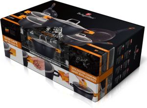 Berlinger Haus Zestaw garnków Granit Diamond 10 elementów (BH/1111) 2