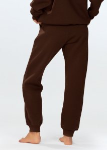 Dkaren Spodnie Rehema CZEKOLADA BAWEŁNA GRUBA (kolor czekolada, rozmiar XS) 2