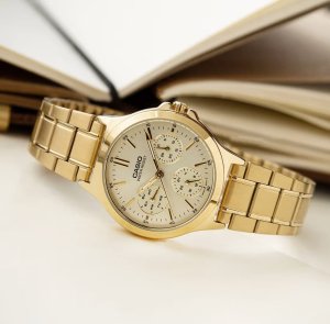 Zegarek Casio ZEGAREK DAMSKI CASIO LTP-V300G 9A (zd566c) + BOX 2