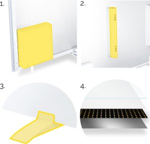 Grzejnik Yoer GRZEJNIK Elektryczny na podczerwień PROMIENNIK 400W +WiFi - Quadro IRH03W 12