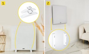 Grzejnik Yoer GRZEJNIK Elektryczny na podczerwień PROMIENNIK 400W +WiFi - Quadro IRH03W 8