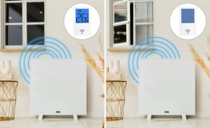 Grzejnik Yoer GRZEJNIK Elektryczny na podczerwień PROMIENNIK 400W +WiFi - Quadro IRH03W 9