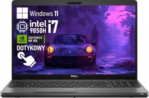 Laptop Dell Latitude 5501 i7-9850H 16GB 512GB SSD MX150 Dotyk FHD IPS W11 Pro 4G 1