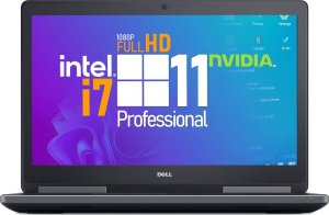 Laptop Dell Precision 7720 i7-7920HQ 32GB 1TB SSD Quadro P4000 FHD IPS Win11 Pro LTE 1