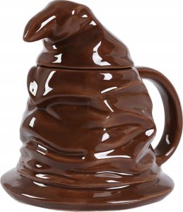 Pan i Pani Gadżet Kubek Ceramiczny Tiara Kapelusz Czarodzieja Śmieszny Prezent Pokrywka 450Ml 1