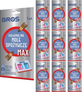 Bros BROS - pułapka na mole spożywcze MAX - na samce i samice - 10 szt. 1