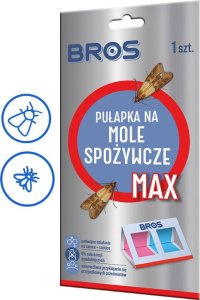 Bros BROS - pułapka na mole spożywcze MAX - na samce i samice - 10 szt. 6