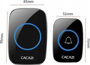 Dzwonek bezprzewodowe wodoodporny do drzwi ip44 5