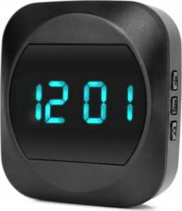Dzwonek zegar bezprzewodowy 40 melodii zasięg 300m czarny 4