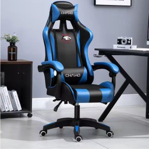 Fotel Pako Fotel Gamingowy Czarno-Niebieski PAKO MAT-T-052 11