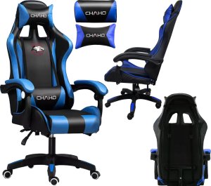Fotel Pako Fotel Gamingowy Czarno-Niebieski PAKO MAT-T-052 14
