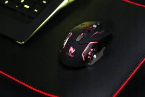 Mysz GAMINGOWA MYSZKA BEZPRZEWODOWA MYSZ DLA GRACZY LED DO LAPTOPA KOMPUTERA 1