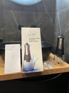 Irygator Heelly IRYGATOR DO ZĘBÓW BEZPRZEWODOWY DENTYSTYCZNY MOCNY 5DYSZ HEELLY CZARNY 11