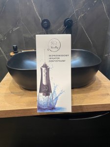 Irygator Heelly IRYGATOR DO ZĘBÓW BEZPRZEWODOWY DENTYSTYCZNY MOCNY 5DYSZ HEELLY CZARNY 5