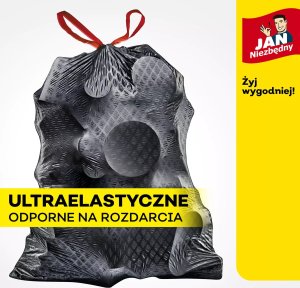 JAN Niezbędny Worki na odpady domowe 60L 50szt. (5900536104331) 11