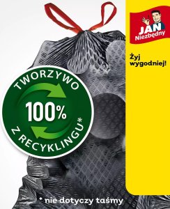 JAN Niezbędny Worki na odpady domowe 60L 50szt. (5900536104331) 10