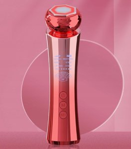 MEZOTERAPIA BEZIGŁOWA LIFTING MASAŻER TWARZY EMS URZĄDZENIE 6W1 D 5