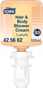 Tork Tork - Luskusowe mydło w płynie do włosów i ciała, bursztynowe - 525 ml 1