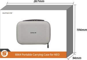 Torba SunnyLife TORBA ETUI CASE FUTERAŁ SUNNYLIFE NA DRONA I AKCESORIA DO DJI NEO (CZARNA) 14
