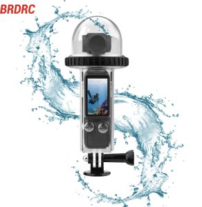 BRDRC WODOODPORNA OBUDOWA ETUI DO NURKOWANIA WODY NA DJI OSMO POCKET 3 2