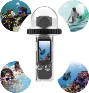 BRDRC WODOODPORNA OBUDOWA ETUI DO NURKOWANIA WODY NA DJI OSMO POCKET 3 3