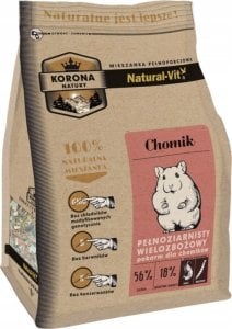 Natural-Vit NATURAL - VIT - Korona Natury mieszanka dla chomika 1,6kg 1