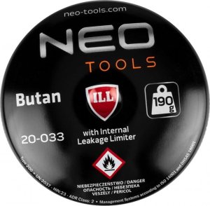 Neo Nabój Z Gazem Butan 190g, Nabijany 3