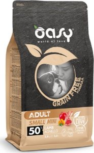 Oasy OASY - Karma dla psa 2,5kg Adult Small z jagnięciną 1
