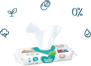 Pampers Chusteczki nawilżane Sensitive  12x52szt. 12