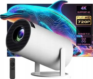 Projektor Heelly PROJEKTOR RZUTNIK ANDROID TV WIFI FULL HD PRZENOŚNY SMART GŁOŚNIK OBROTOWY 14