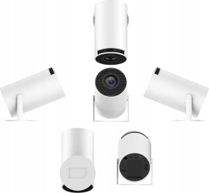 Projektor Heelly PROJEKTOR RZUTNIK ANDROID TV WIFI FULL HD PRZENOŚNY SMART GŁOŚNIK OBROTOWY 10