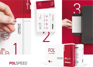Polspeed Papier ksero Polspeed A4 80g - 5 szt. 3