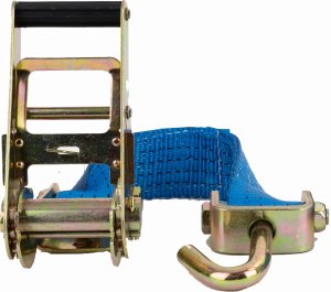 Tekson Pas Zabezpieczający 3,5m/50mm/4t Lohr 3-Punktowy Niebieski, 350 Dan, Z Hakiem Obrotowym, Zielona Tuba 4