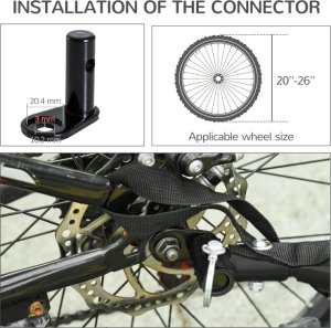 Pako Przyczepka Rowerowa Dla Zwierząt PAKO D00-098BU 6