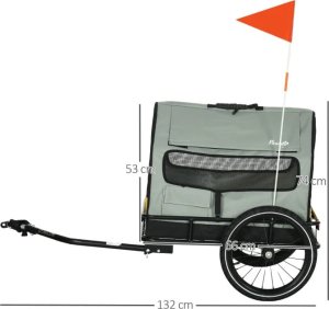 Pako Przyczepka Rowerowa Dla Zwierząt PAKO D00-184V00GY 4