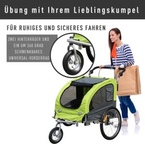 Pako Wózek-Przyczepka Rowerowa Dla Zwierząt PAKO D00-051 9