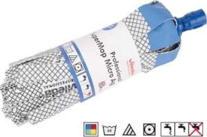 Mop Vileda Zestaw Supermop: wiadro z wyciskaczem + kij + wkład antybakteryjny 3