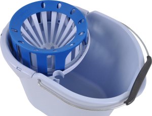 Mop Vileda Zestaw Supermop: wiadro z wyciskaczem + kij + wkład antybakteryjny 5